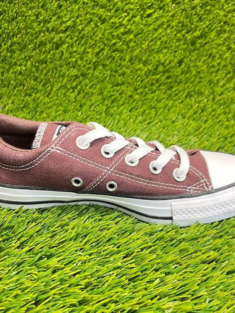 Converse Chuck Taylor All Star OX Womens Size 5 Brown Casual Shoes Sneakers - Picture 4 of 10